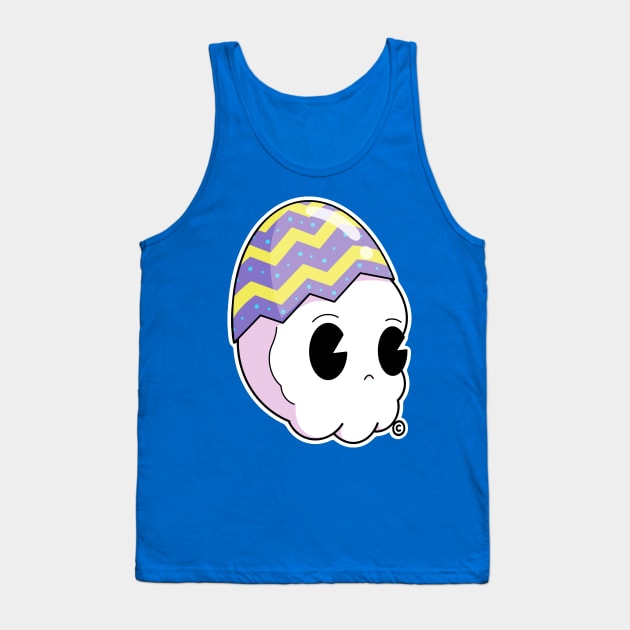 Easter Special: The Egghead Skull Tank Top by Hilos